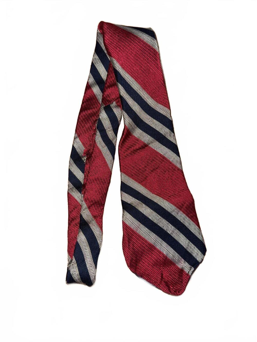 Vintage Bellini Silk Striped Tie